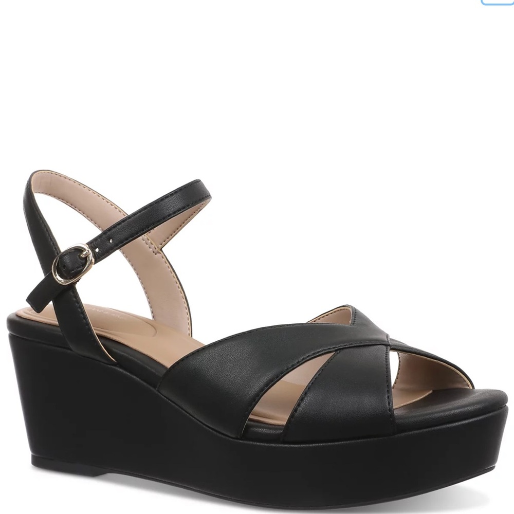 Giani Bernini Jayleen Black Platform Sandals - Women - Picture 4 of 5